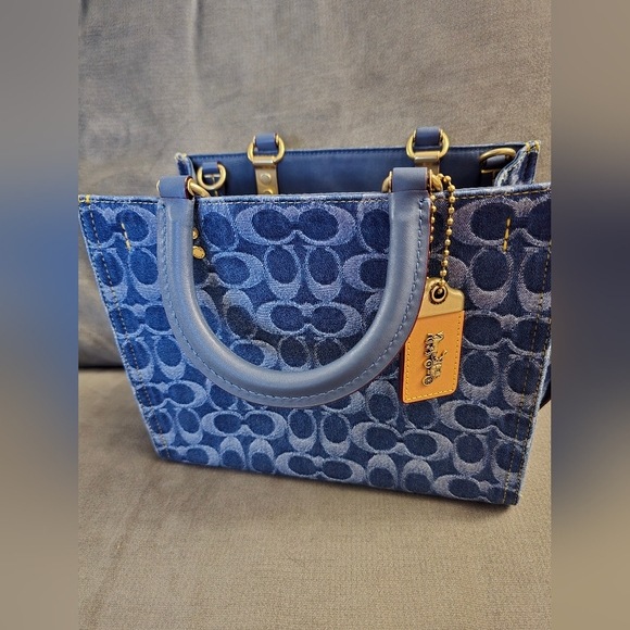 Coach Denim Rogue 25 - Picture 1 of 7